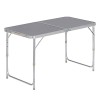 Wohaga® Aluminium Universaltisch Campingtisch 60x100cm Tapeziertisch Klapptisch 