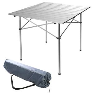 Rolltisch aus Aluminium